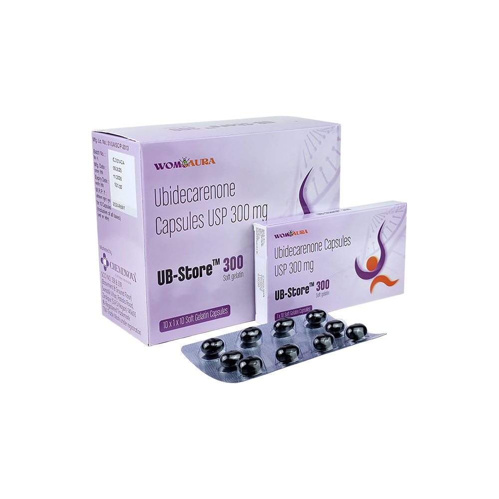 Ubidearenone Capsules USP 300mg