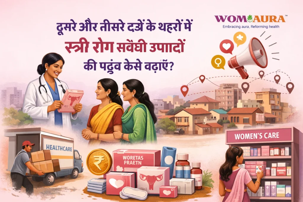 दूसरे और तीसरे दर्जे के शहरों में स्त्री रोग संबंधी उत्पादों की पहुंच कैसे बढ़ाएँ?